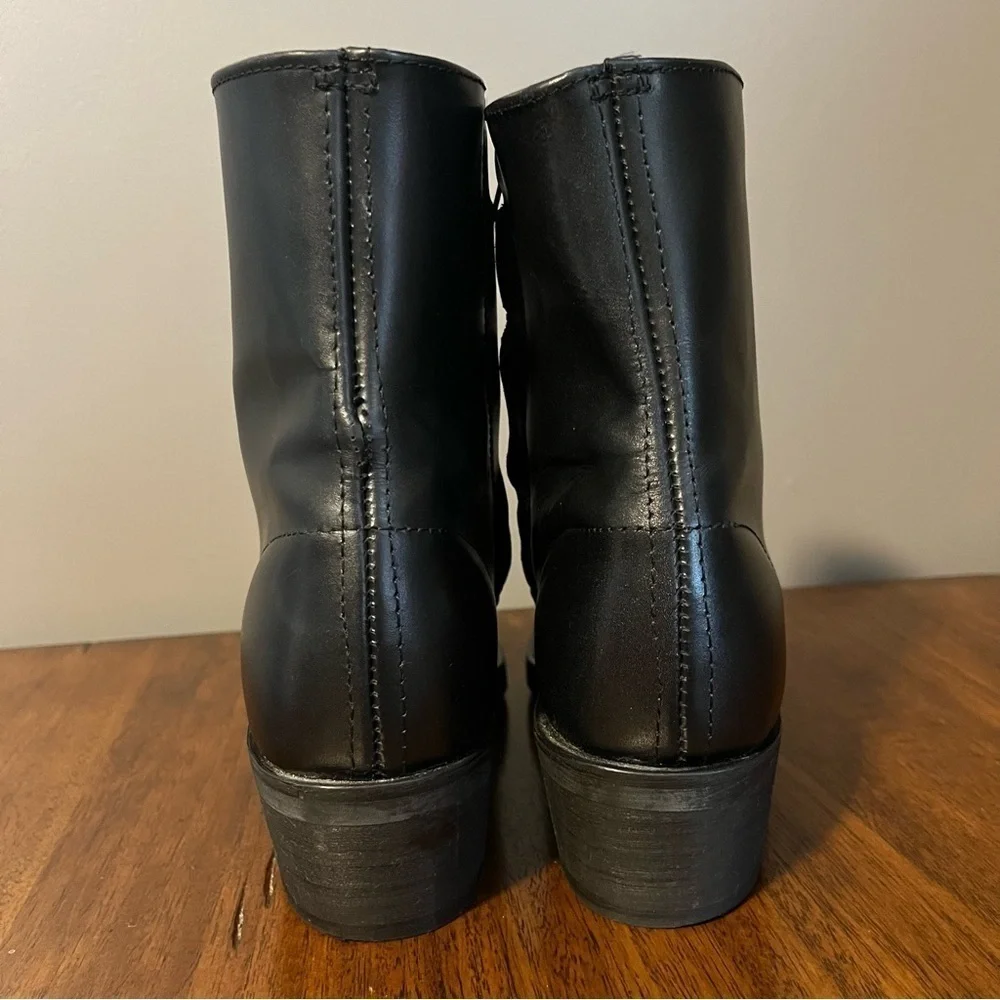 Mastersons boot company Men’s  OIL- CHEMICAL RESISTANT WORK BOOTS LEATHER Upper
